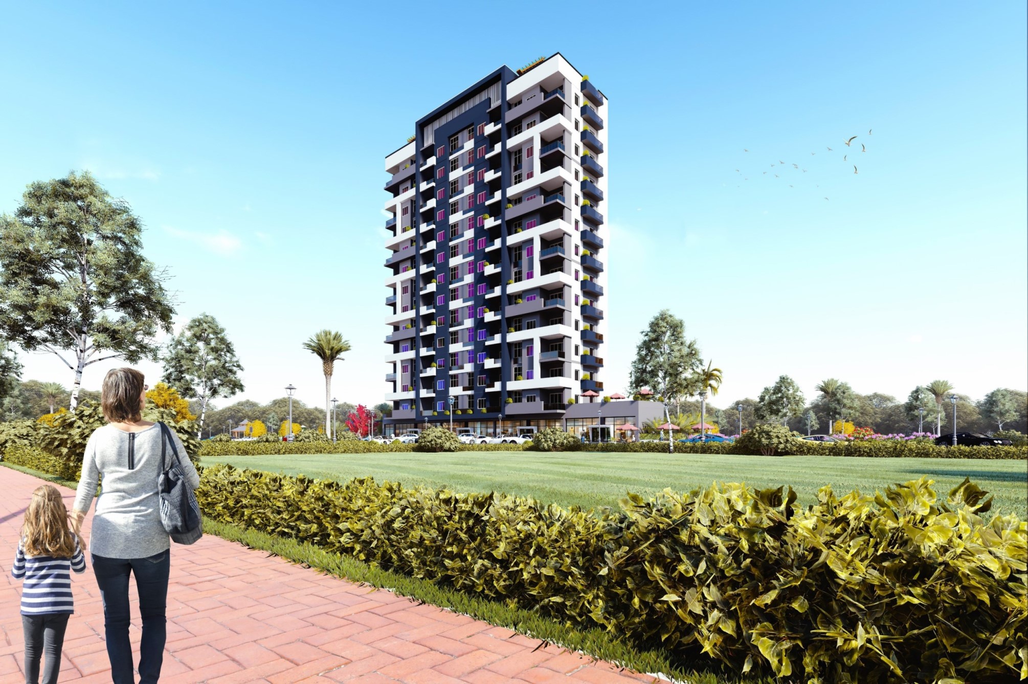 Image of Modern complex by the sea Teje